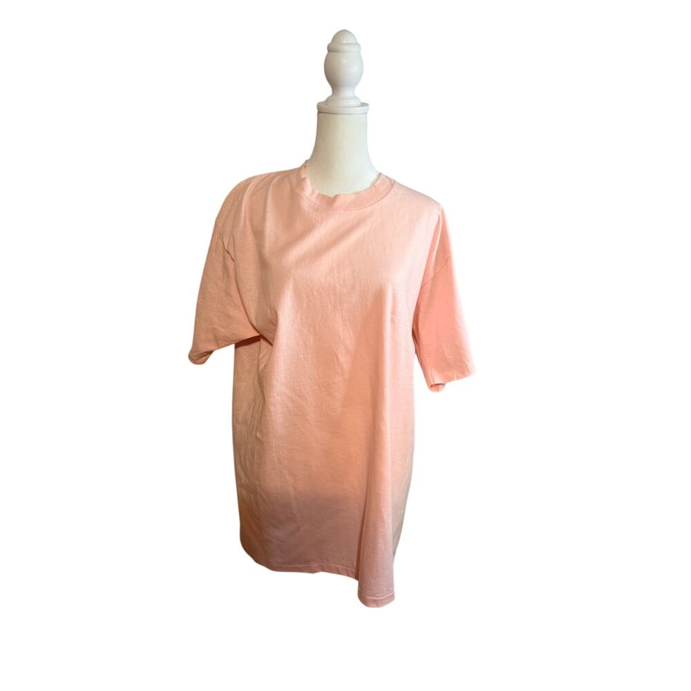 Lee women’s VNTG NWT light pink oversized short-sleeve crewneck t-shirt Size L